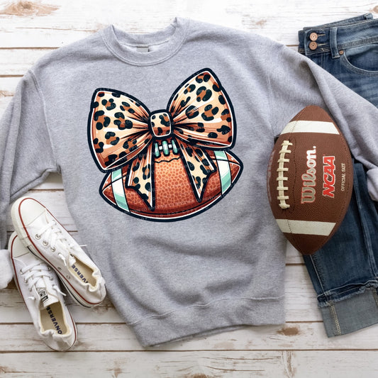 Football Bow T-Shirt