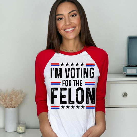 Voting for Felon *Patch Style ONLY*