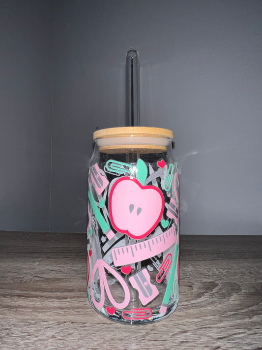 Back To School Bamboo Cup