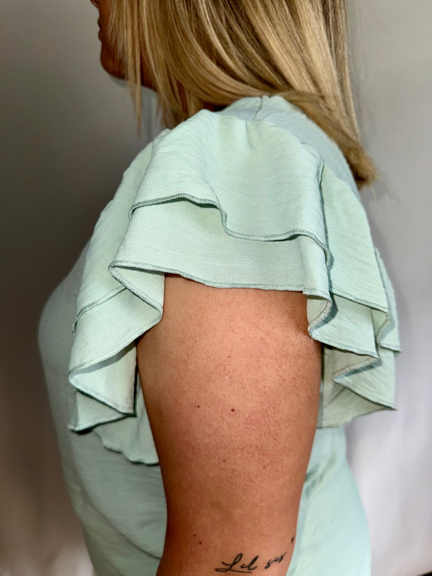 Mint Whisper Blouse