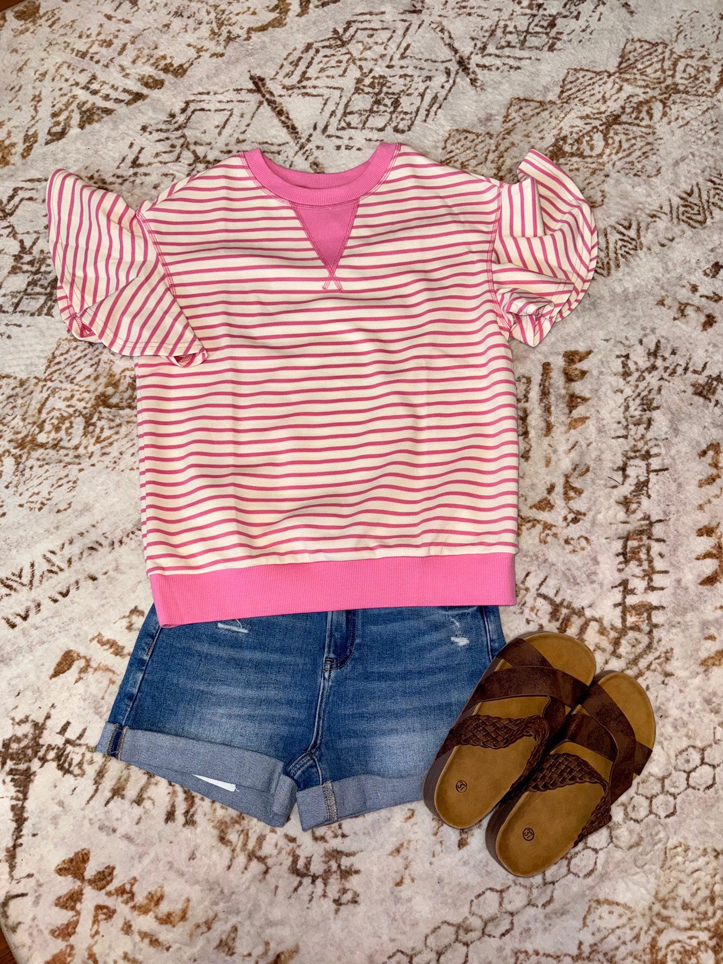 Sweet Stripe Energy Blouse